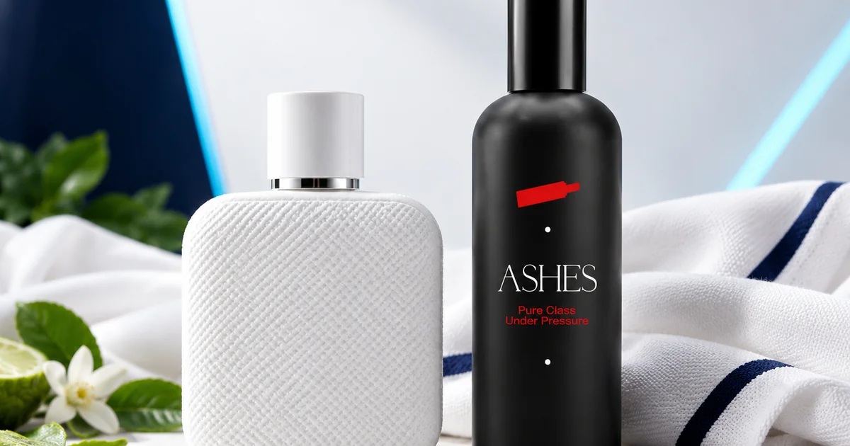 Lacoste L.12.12 White inspired fragrance comparison with Scentury Ashes perfume in Pakistan